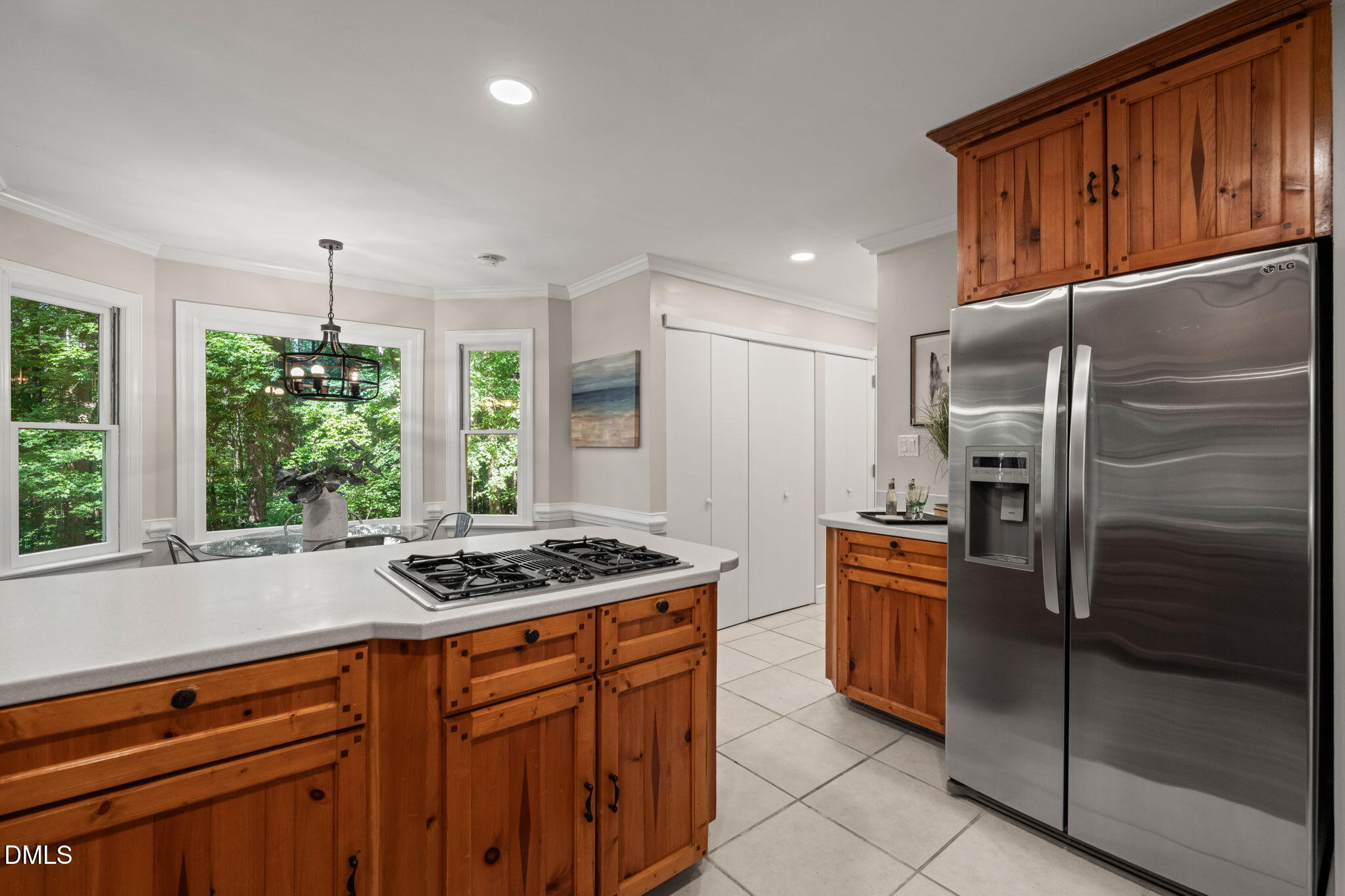 18 Strawberry Ridge Lane Durham, NC 27713 - Photo 20 of 59 a kitchen with stainless steel appliances granite countertop a stove a refrigerator and a sink