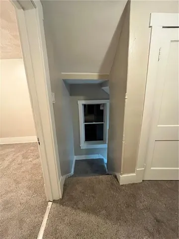 a view of empty room