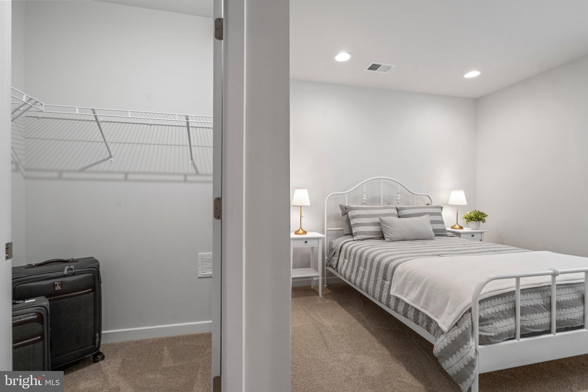 42064 Creighton Road Brambleton, VA 20148 - Photo 39 of 56 Lower Level Bedroom with Large Closet