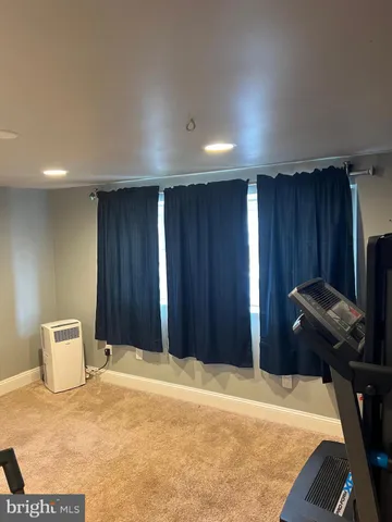 a room with an empty space