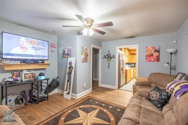 a bedroom with furniture and a gym equipment