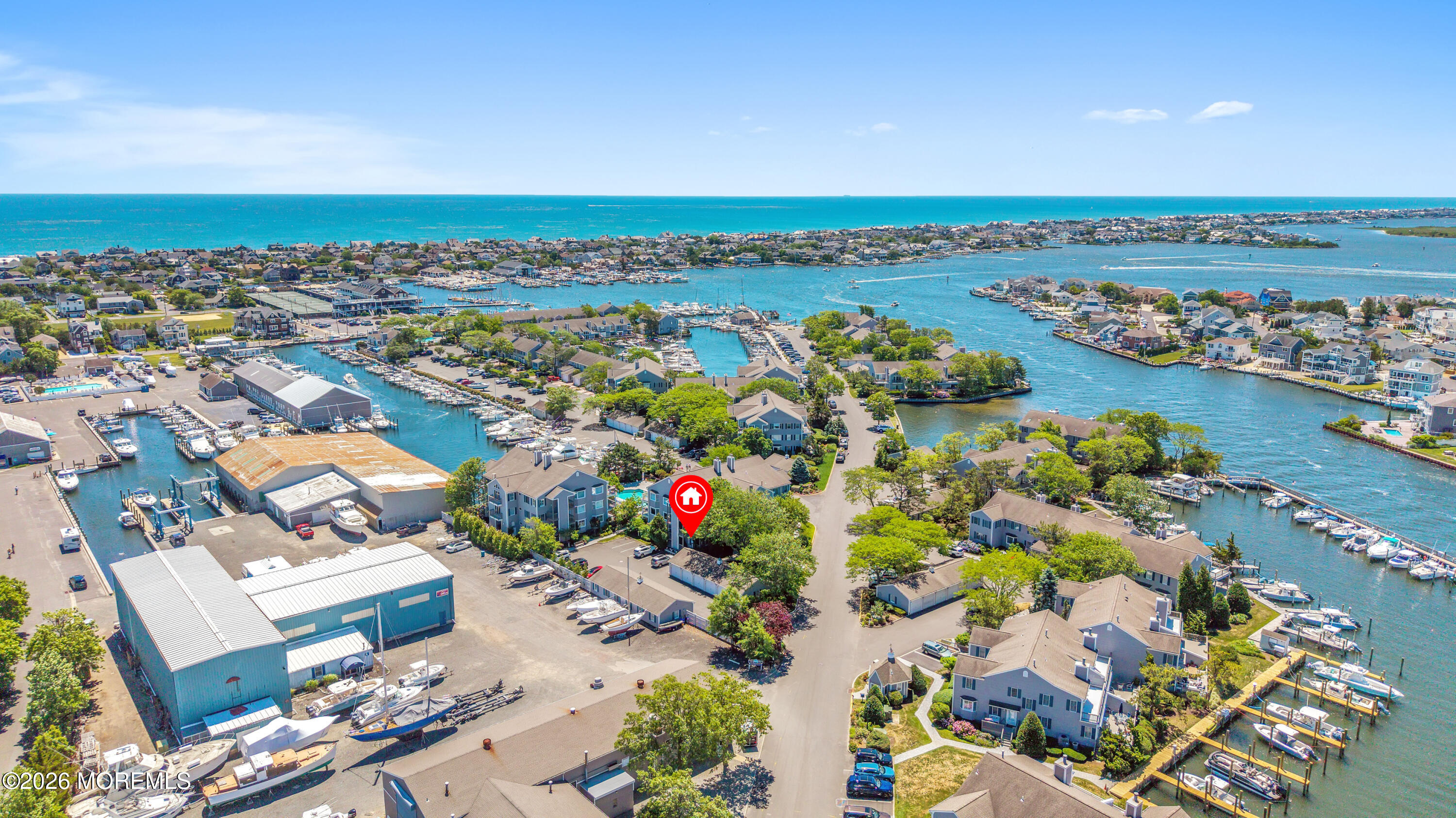 100 Bay Point Harbour, Unit 100 Point Pleasant, NJ 08742 - Photo 48 of 56 Drone 4-Edit