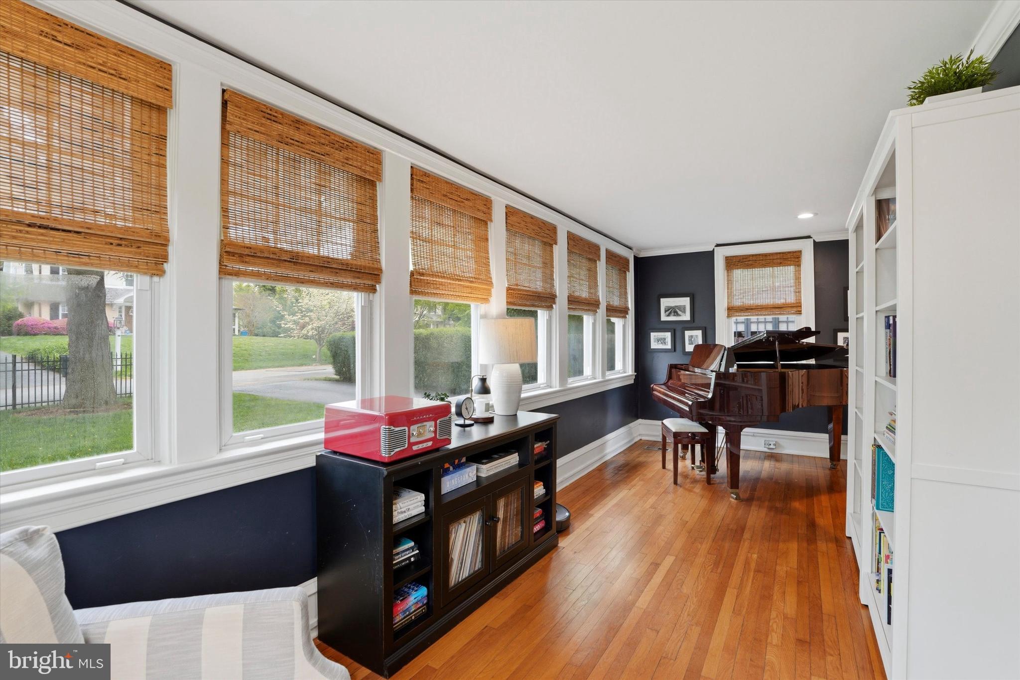 7 Farm Road Wayne, PA 19087 - Photo 12 of 65 a living room with furniture and a wooden floor