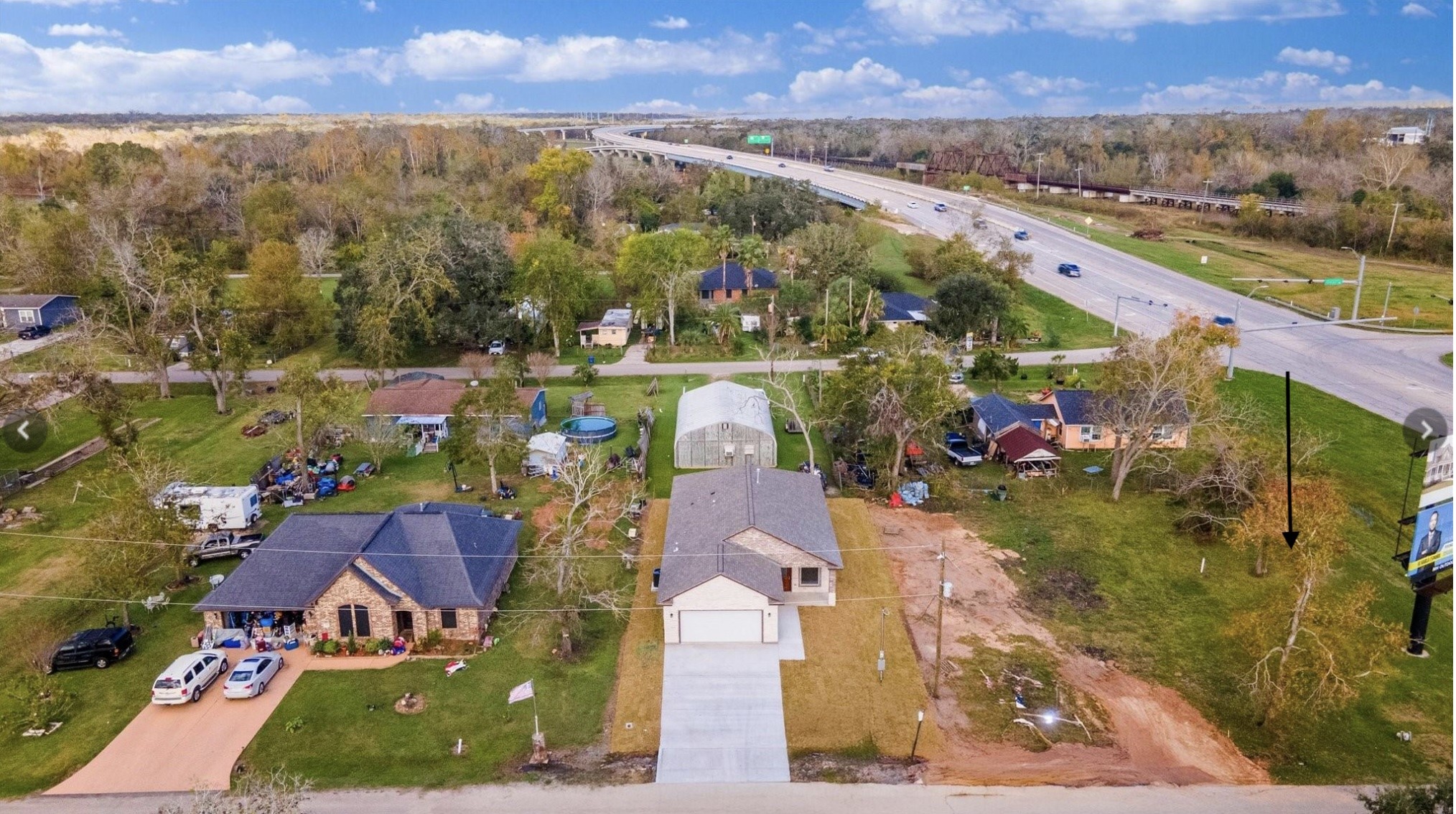0 East Travis Street Brazoria, TX 77422 - Photo 5 of 5 an aerial view of multiple house