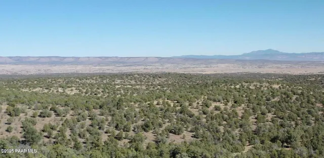 a view of city and mountain