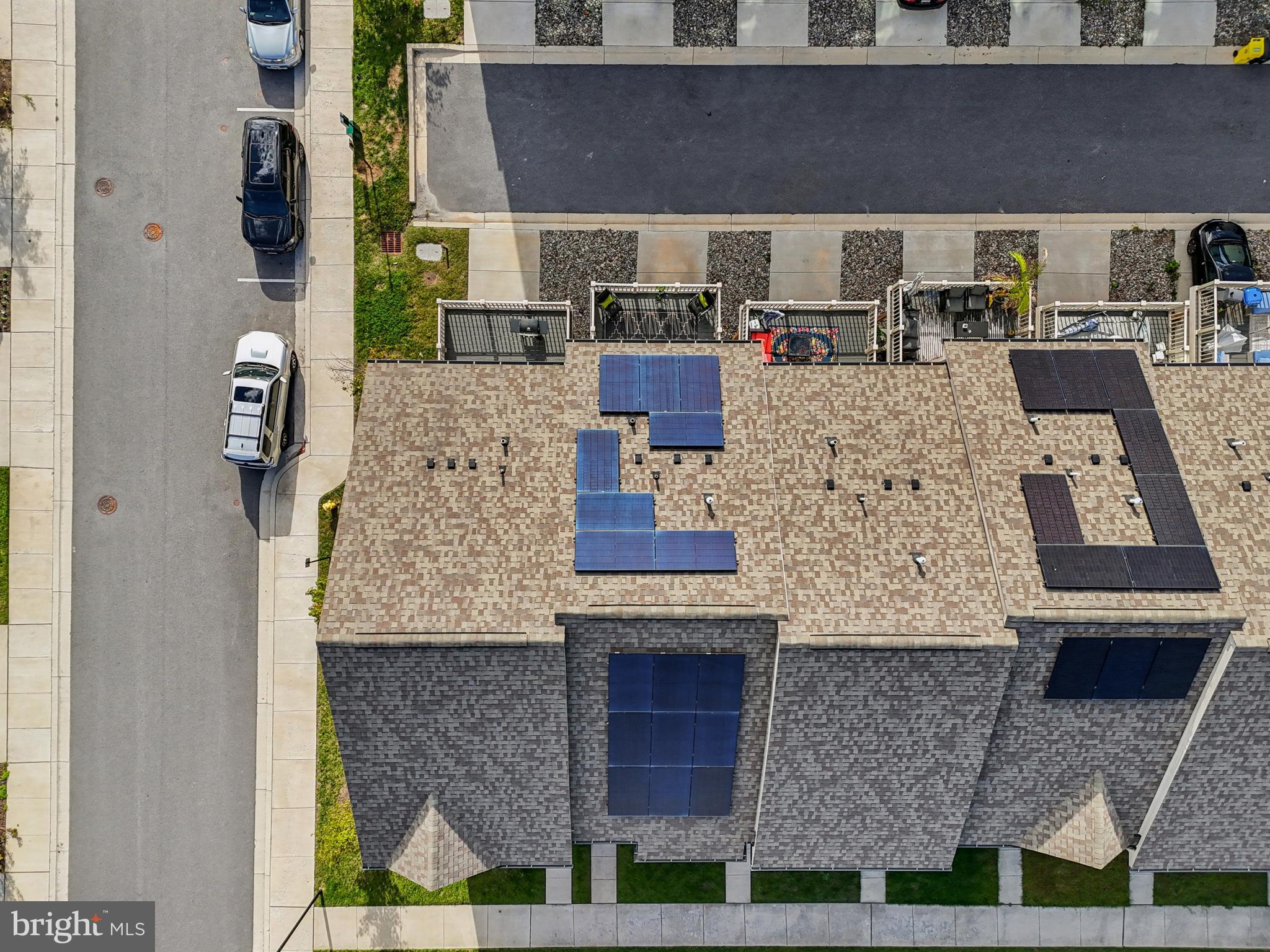 238 Narrowleaf Way Laurel, MD 20724 - Photo 30 of 43 Aerial View (solar panels)