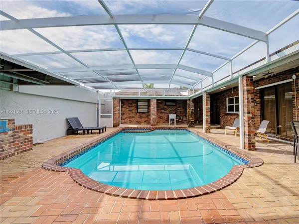 a view of a swimming pool