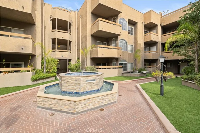 a view of a building with many windows