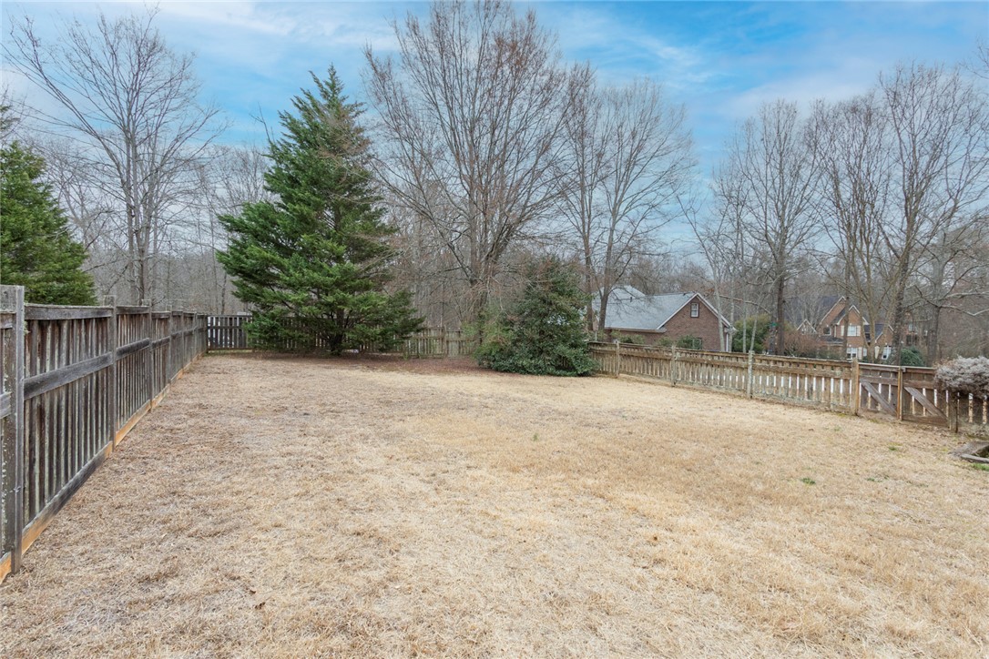 105 Sycamore Drive Clemson, SC 29631 - Photo 28 of 35 This spacious private yard offers endless possibilities for outdoor enjoyment and relaxation.