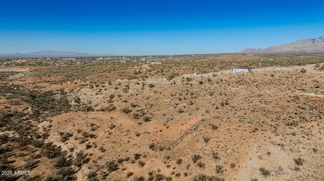 a view of a building in a yard