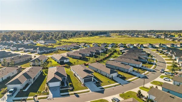 a view of a city from a lake view