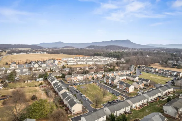 a view of lake and mountain