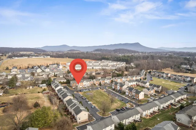 a view of a city with lake view