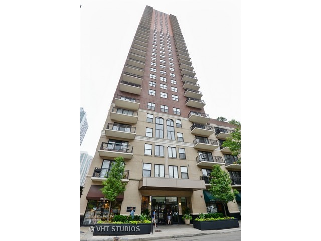 a front view of a building