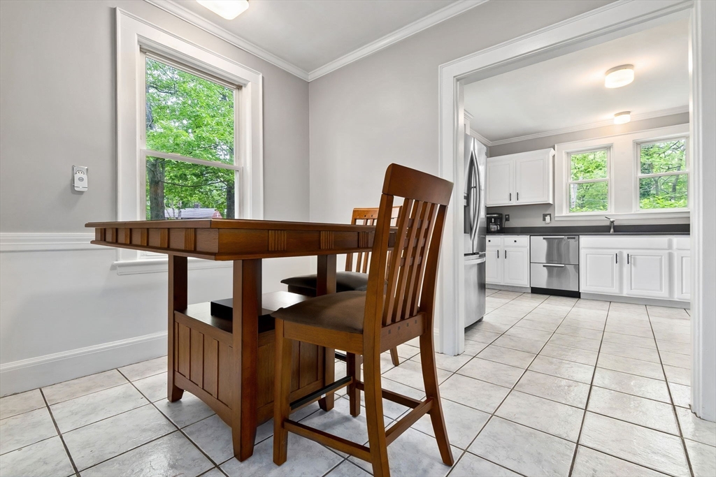 4 Valley Road Danvers, MA 01923 - Photo 7 of 42 a view of a dining room with furniture and a window