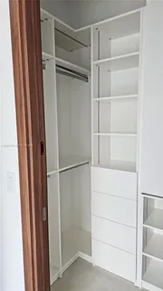 a view of a garden with an outdoor space