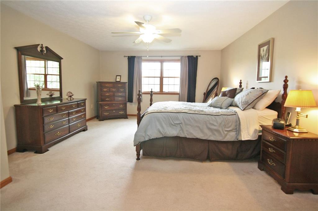 1580 Nine Eighty Road Canonsburg, PA 15317 - Photo 18 of 25 Spacious master bedroom suite with luxury bath and dream walk-in closets...