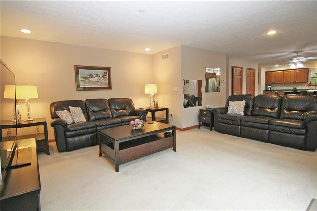 1580 Nine Eighty Road Canonsburg, PA 15317 - Photo 10 of 25 The large family room is open to the kitchen for a great flow when entertaining...
