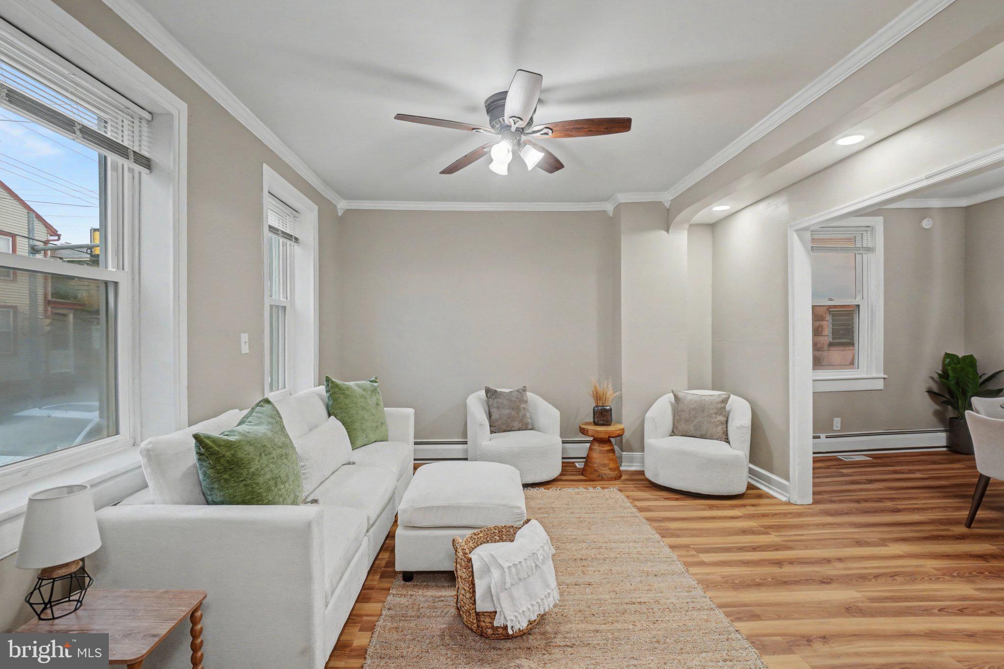 808 Locust Street Lebanon, PA 17042 - Photo 4 of 33 a living room with furniture and wooden floor