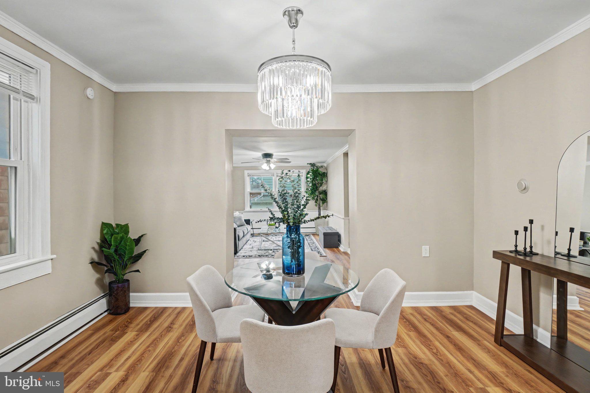808 Locust Street Lebanon, PA 17042 - Photo 6 of 33 a view of a dining room with furniture window and wooden floor