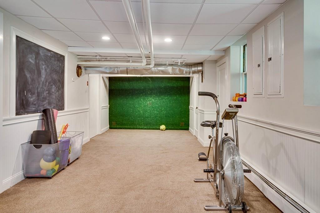 208 Ridge Street Winchester, MA 01890 - Photo 34 of 42 a view of a room with gym equipment