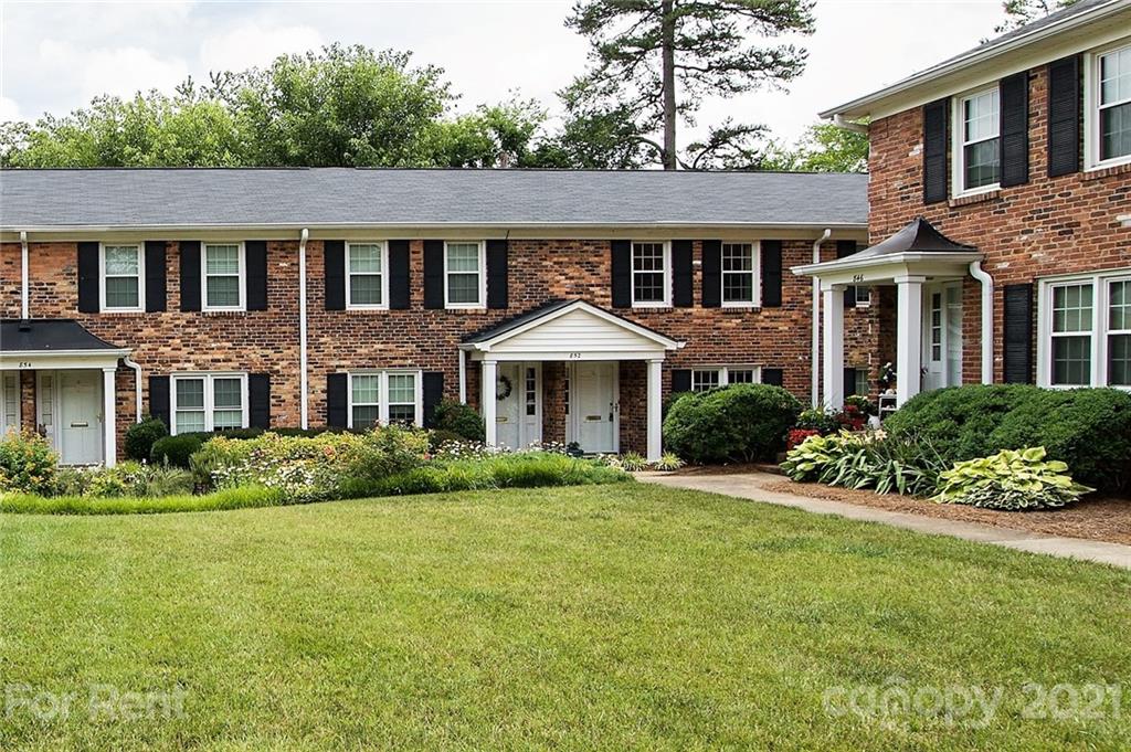 852 McAlway Road Charlotte, NC 28211 - Photo 25 of 26 a front view of a house with a yard