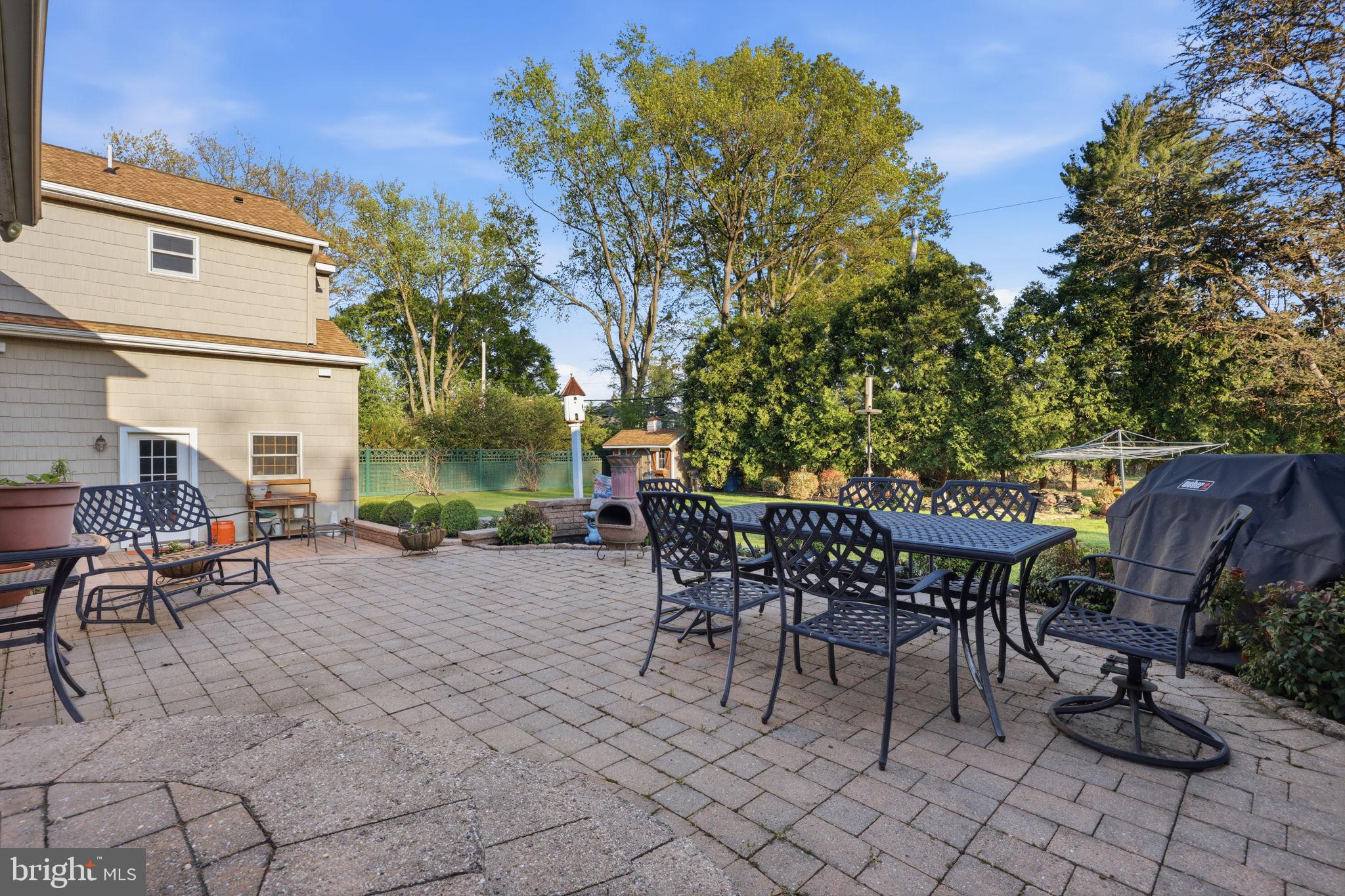 1103 Roelofs Road Yardley, PA 19067 - Photo 45 of 61 Beautiful, multi level paver patio