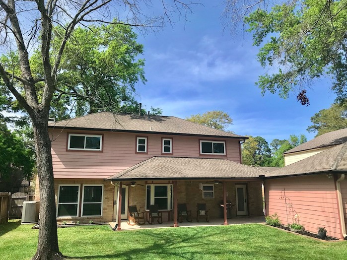 5219 Glenmere Lane Spring, TX 77379 - Photo 34 of 36 a front view of a house with a yard