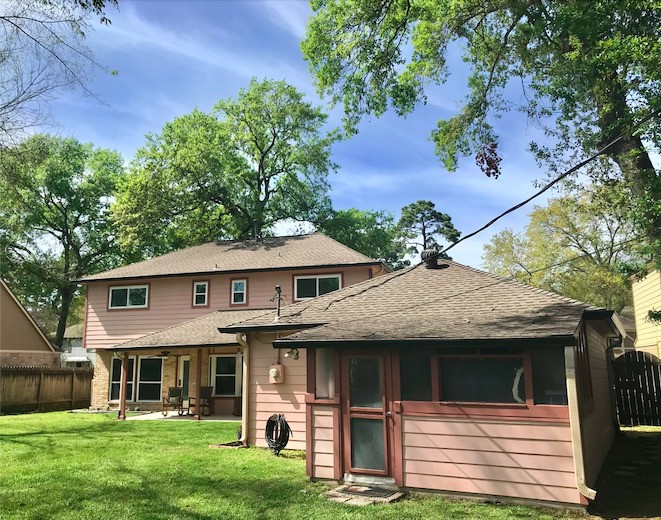 5219 Glenmere Lane Spring, TX 77379 - Photo 35 of 36 a front view of a house with garden