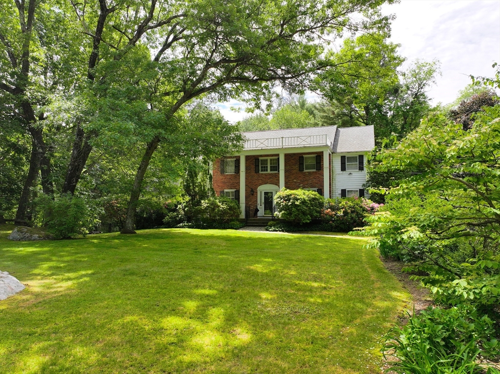 25 Rockport Road Weston, MA 02493 - Photo 9 of 13 a house view with a garden space