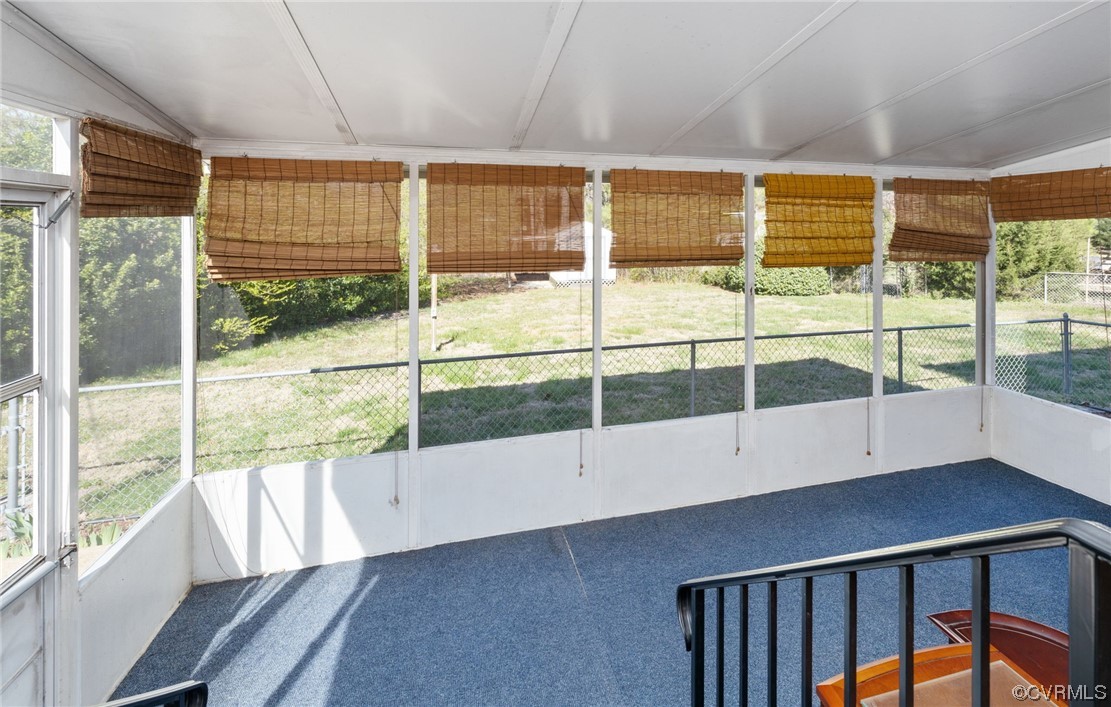 1430 Robindale Road North Chesterfield, VA 23235 - Photo 26 of 33 Great Screened Porch Overlooks Private Fenced Rear Yard