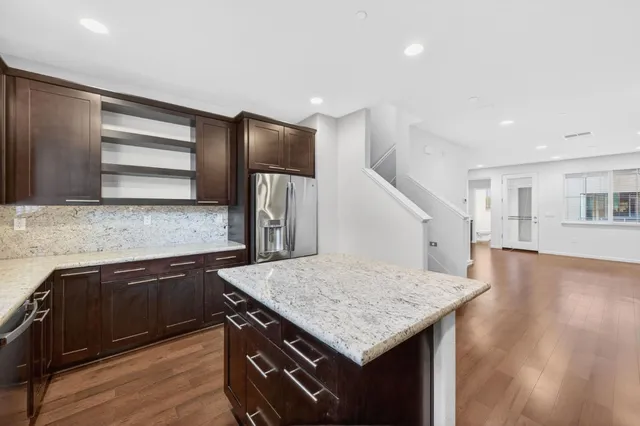 a close up view of racks