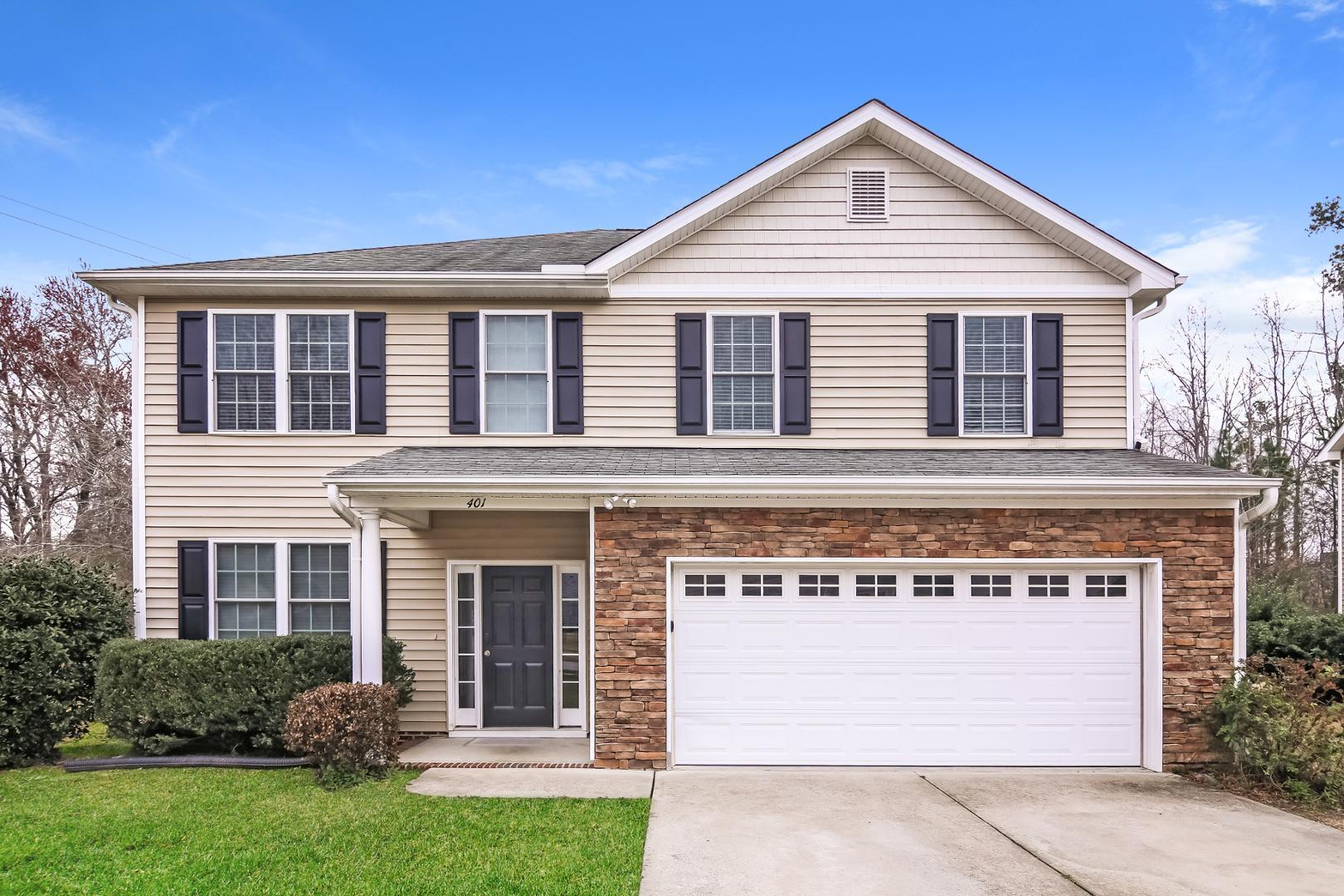 401 Cottesbrook Drive Wake Forest, NC 27587 - Photo 1 of 17 front view of a house with a yard