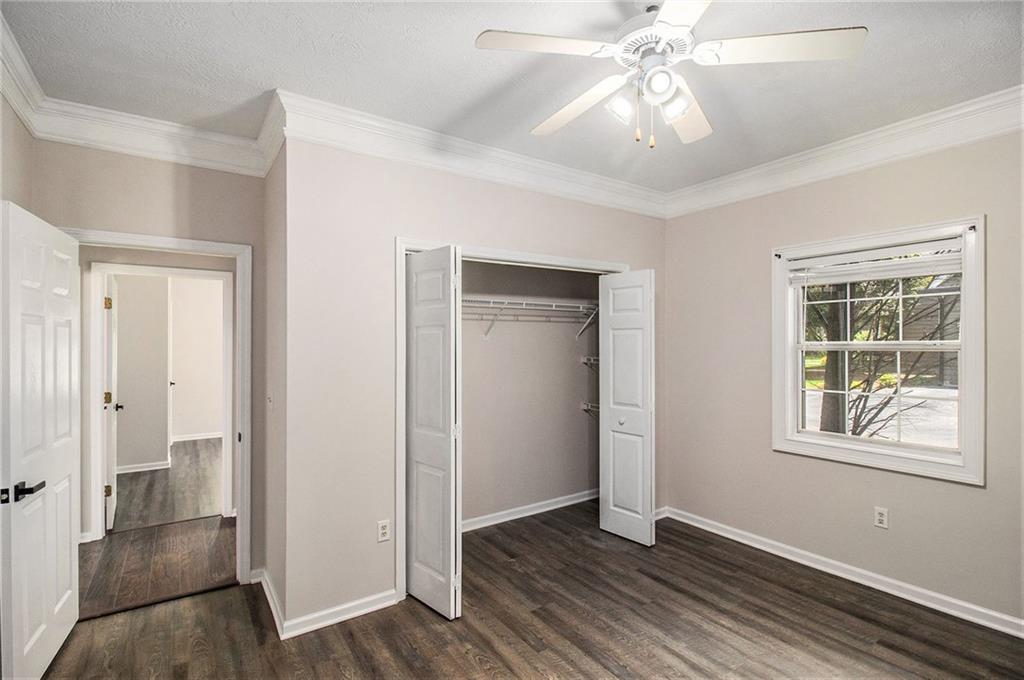 96 Pointe View Court Jackson, GA 30233 - Photo 19 of 36 wooden floor in an empty room with a window