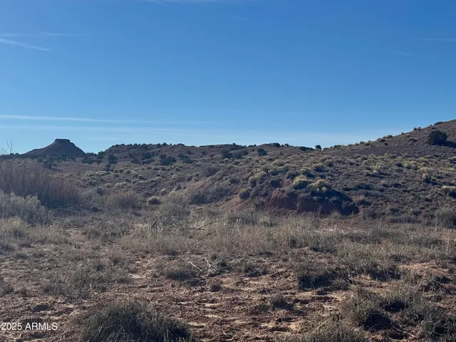 a view of a dry field