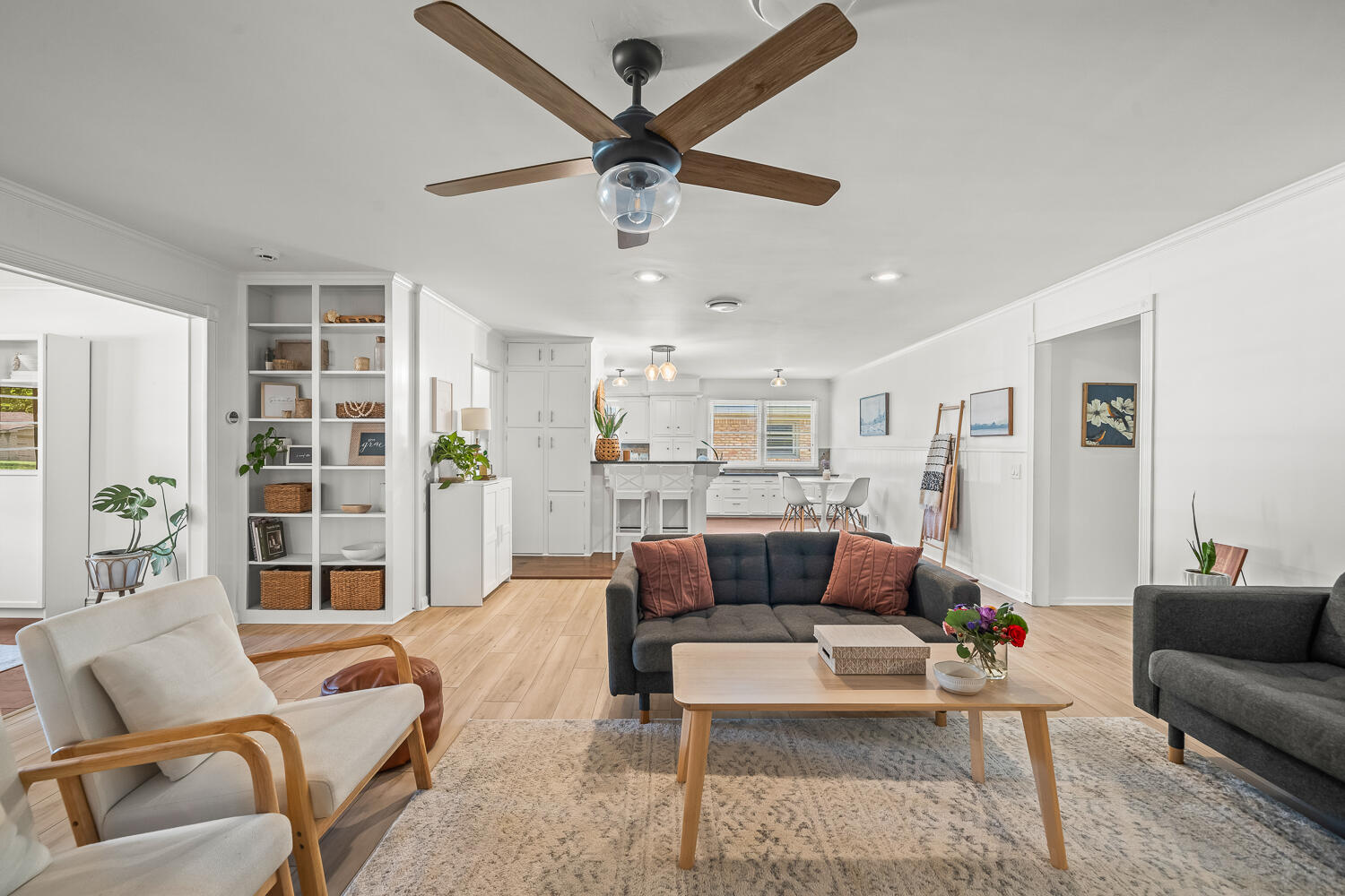 3418 62nd Street Lubbock, TX 79413 - Photo 3 of 45 a living room with furniture and a table