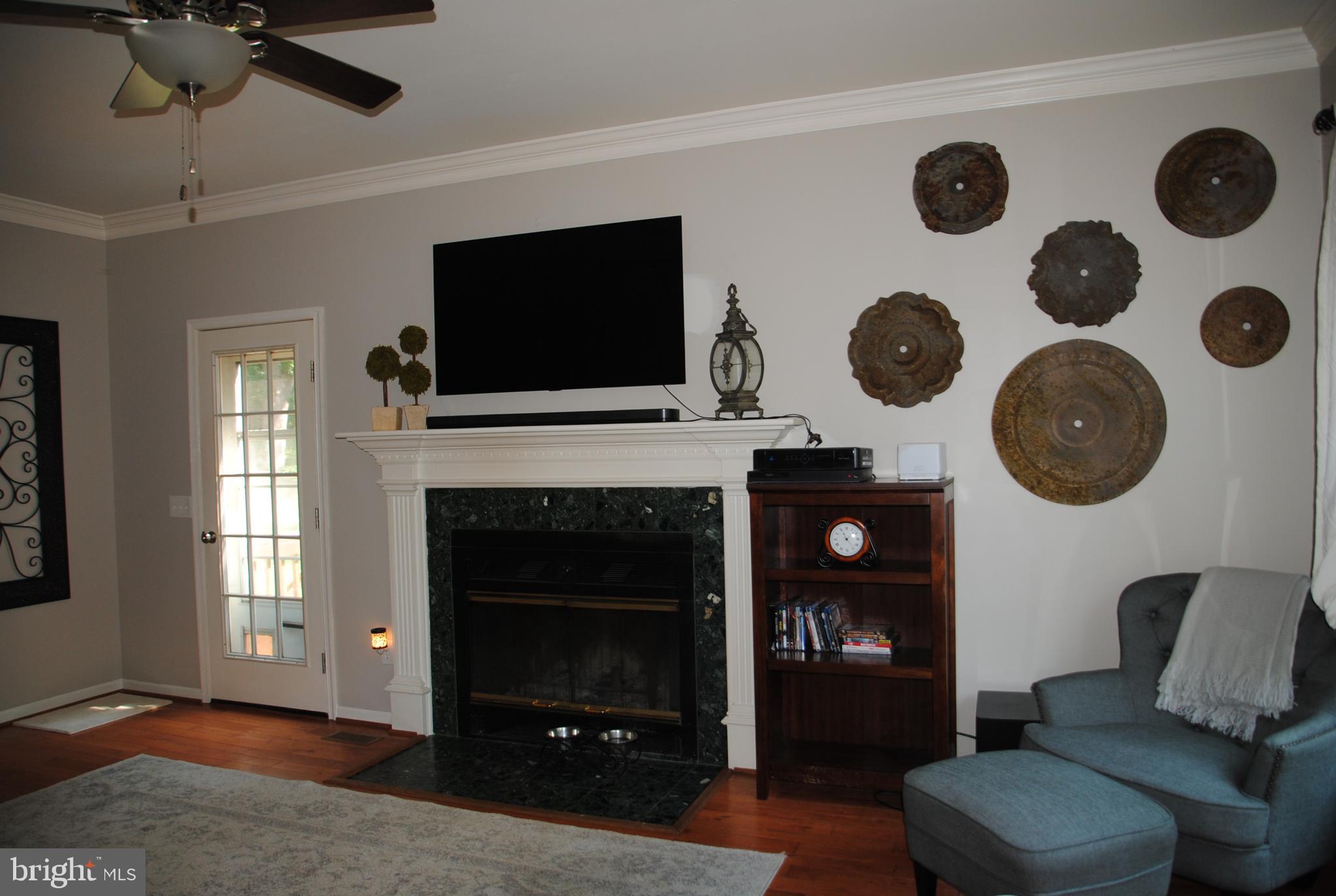 104 Flippo Road Stafford, VA 22554 - Photo 20 of 51 Family room w/ fireplace opens to deck