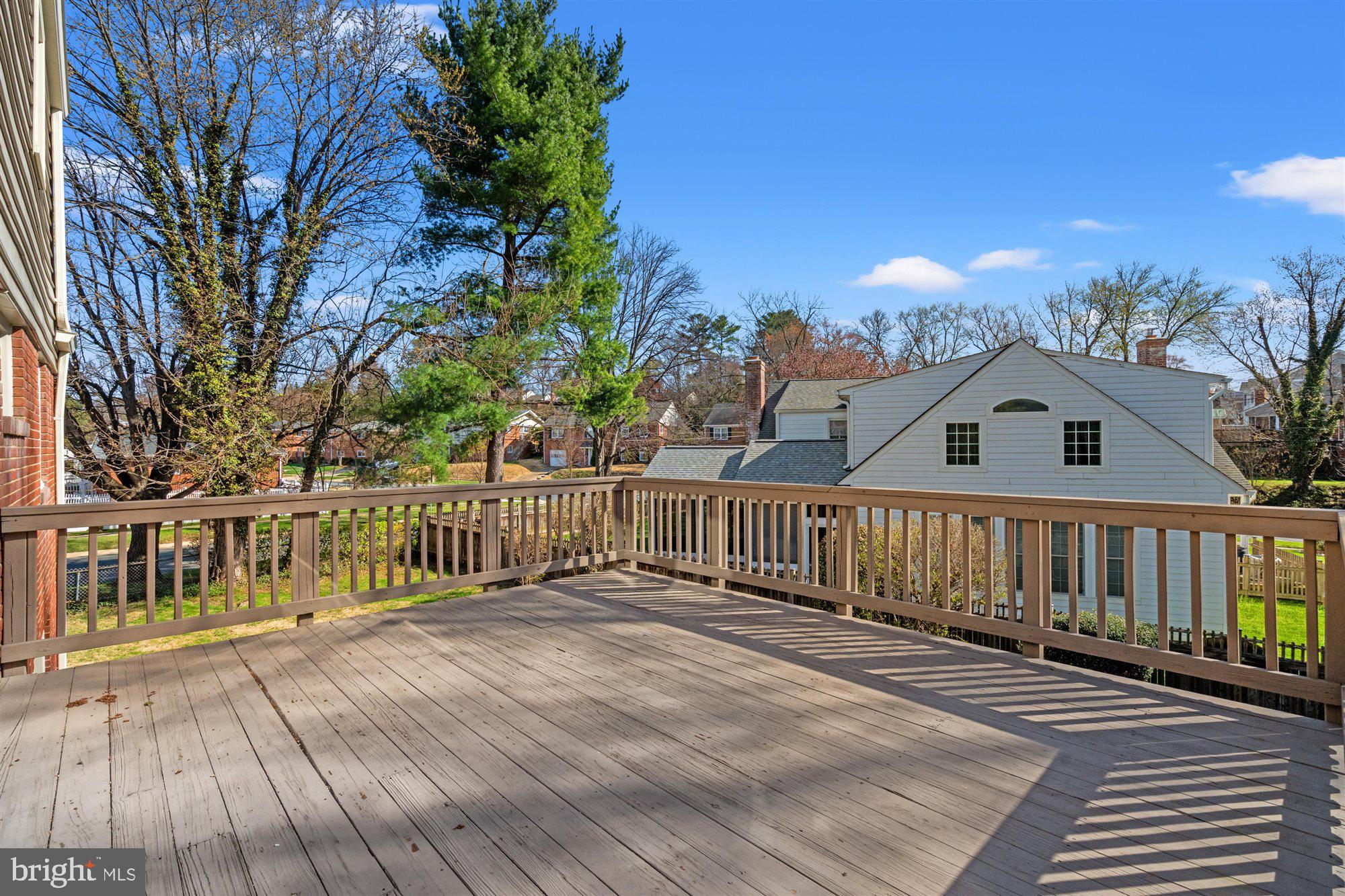 6200 Rockhurst Road Bethesda, MD 20817 - Photo 25 of 31 Deck off of main level