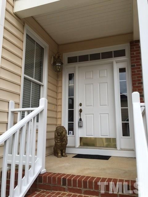 9101 Carrington Ridge Drive Raleigh, NC 27615 - Photo 2 of 14 a view of entryway with wooden floor