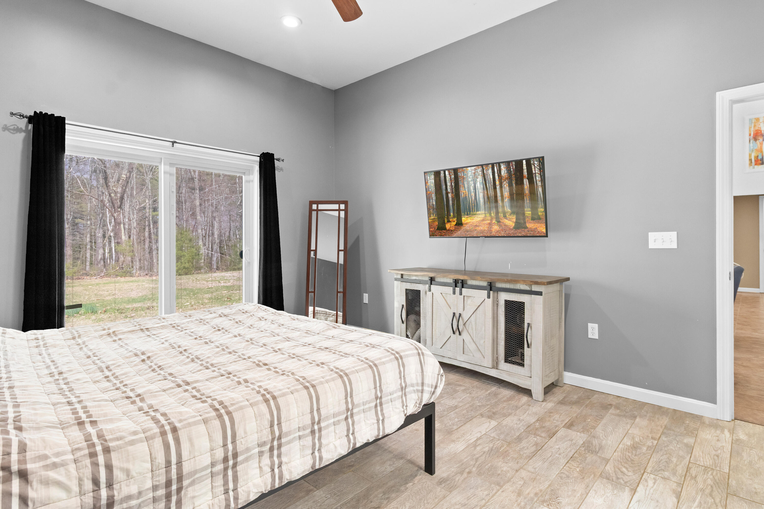 65 B Augusta Road Belmont, ME 04952 - Photo 14 of 40 Primary Bedroom with view