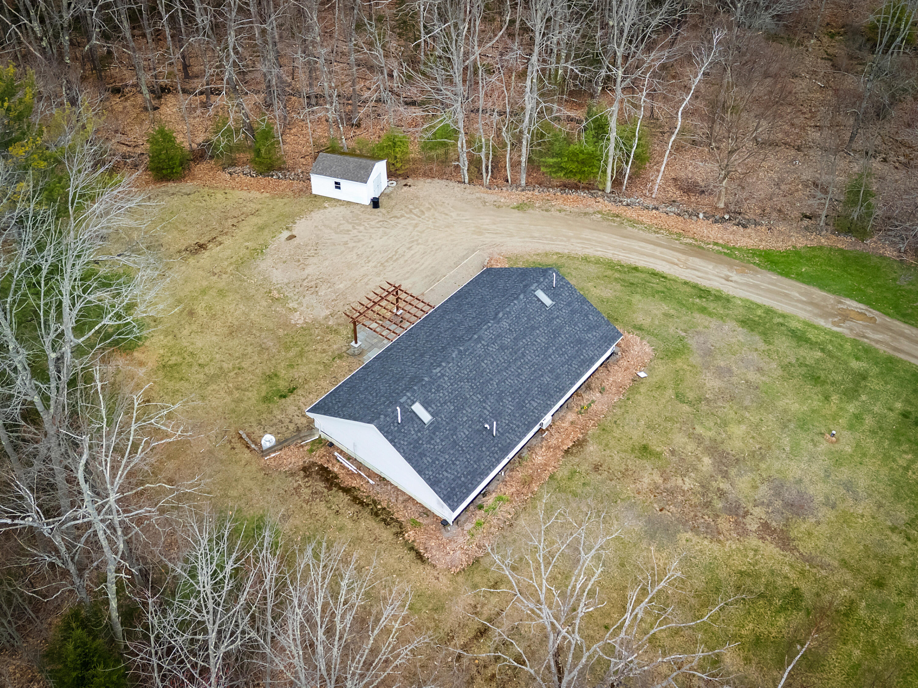 65 B Augusta Road Belmont, ME 04952 - Photo 36 of 40 From Above