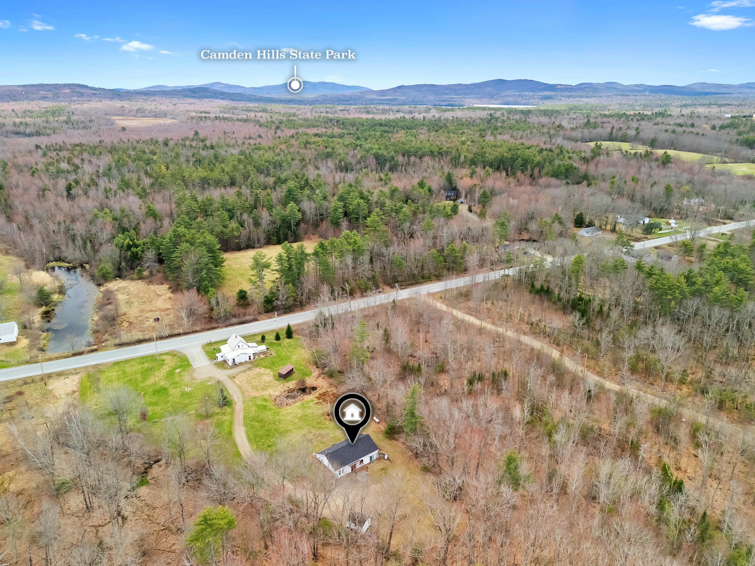 65 B Augusta Road Belmont, ME 04952 - Photo 38 of 40 View to Camden Hills