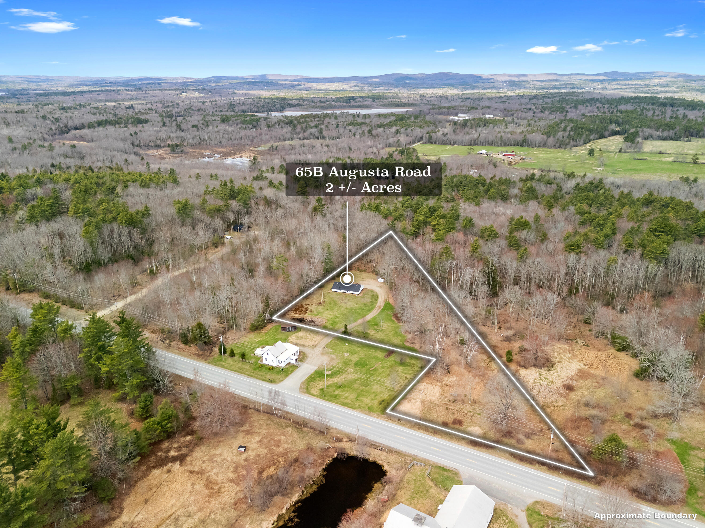 65 B Augusta Road Belmont, ME 04952 - Photo 40 of 40 Approximate Boundary
