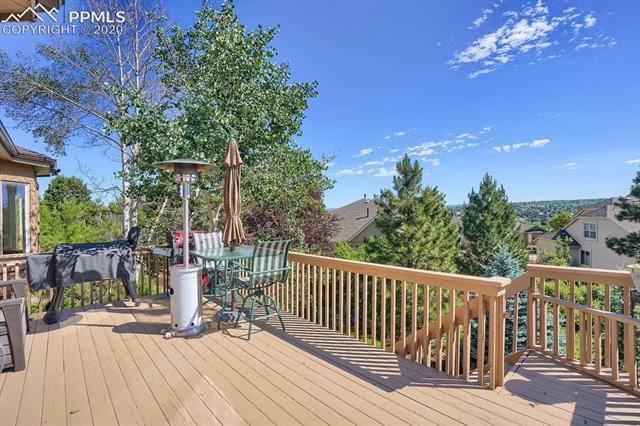 4715 Seton Hall Road Colorado Springs, CO 80918 - Photo 2 of 4 Alternate view of the deck