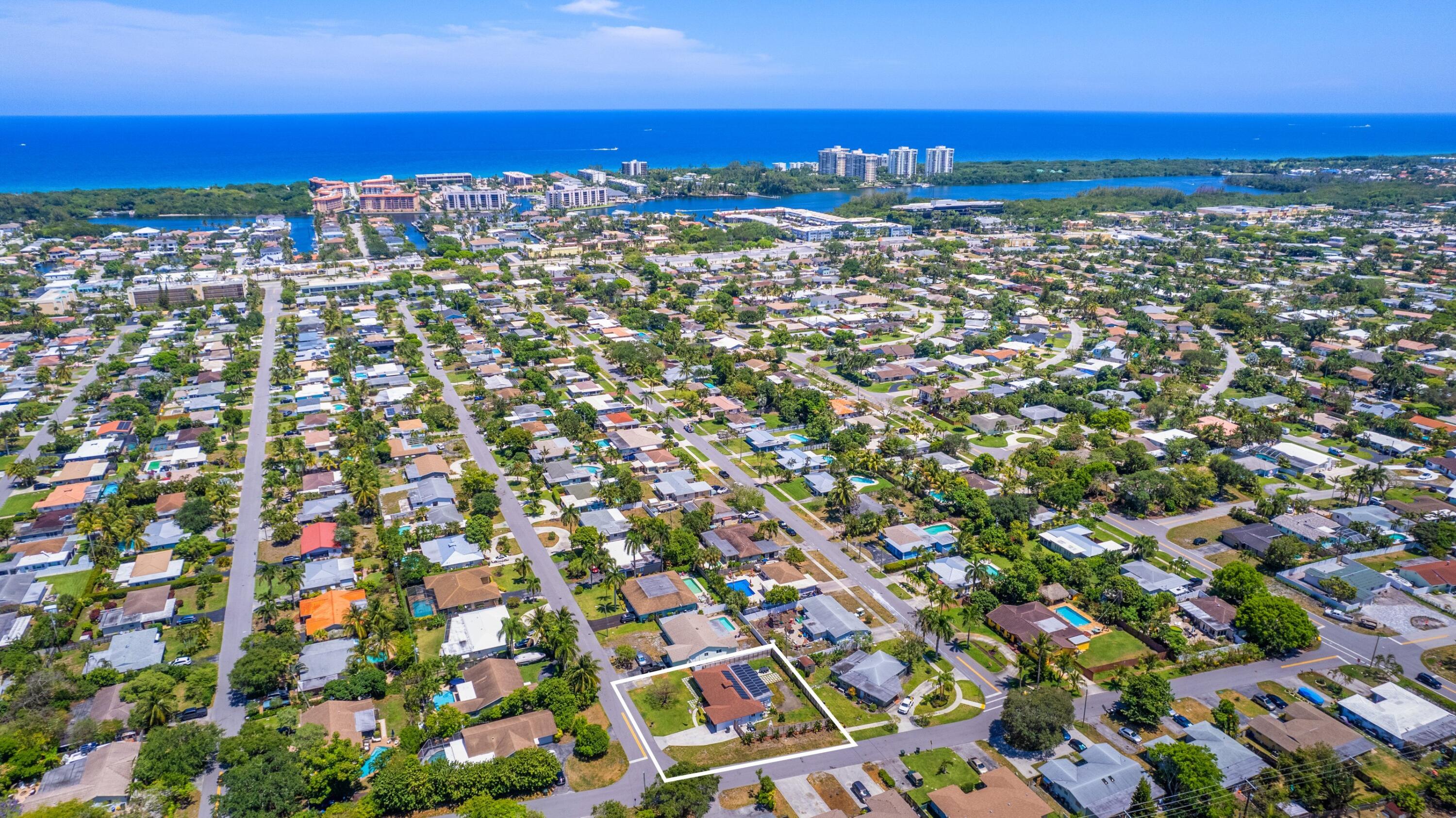 200 Northeast 28th Terrace Boca Raton, FL 33431 - Photo 2 of 35 Aerial Ocean View