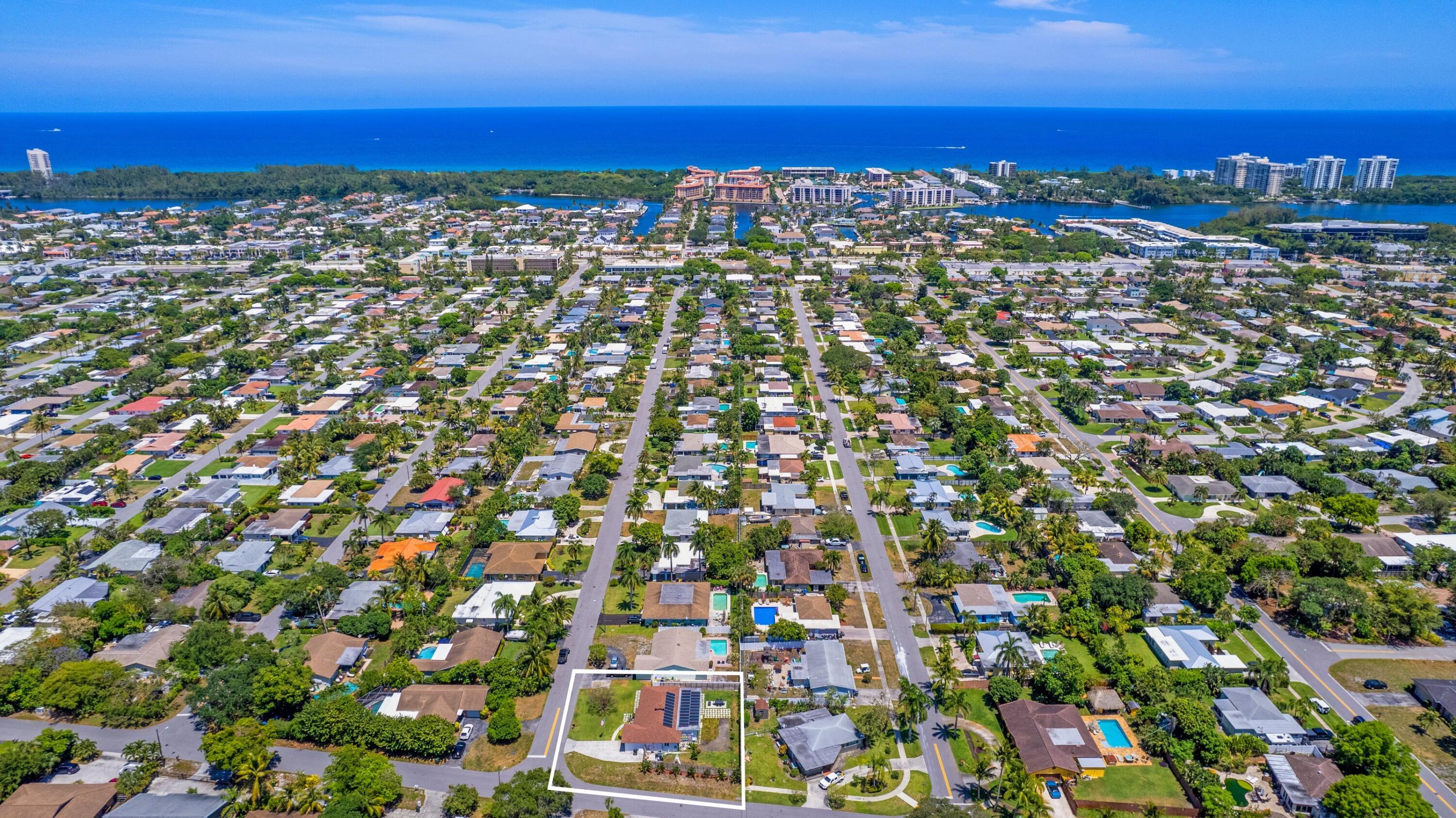 200 Northeast 28th Terrace Boca Raton, FL 33431 - Photo 22 of 35 Aerial Intracoastal