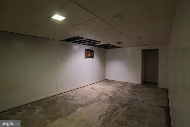 a view of storage and utility room