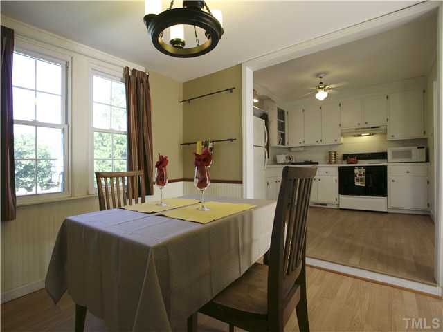 12700 School House Road Middlesex, NC 27557 - Photo 12 of 25 View from dining room back toward the kitchen. Nice open feel. Good flow for entertaining.