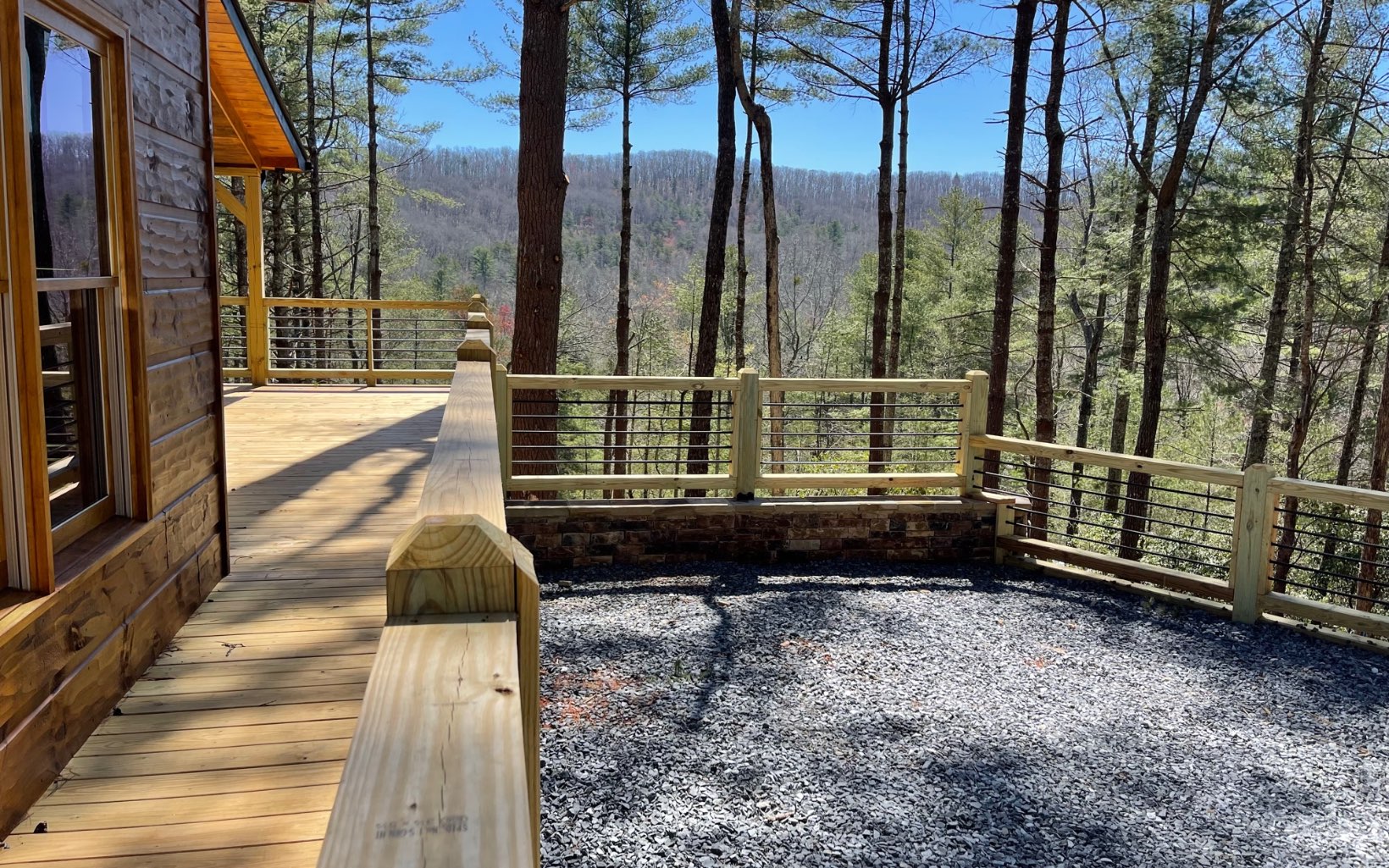58 Papa Bear Path Cherry Log, GA 30522 - Photo 3 of 33 a view of a large yard with wooden fence