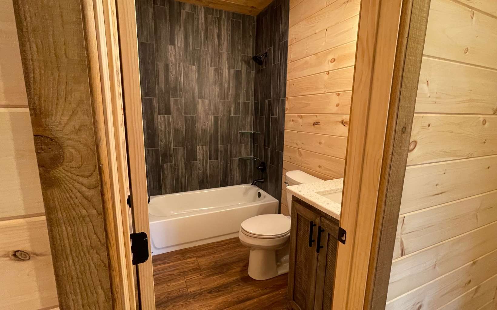 58 Papa Bear Path Cherry Log, GA 30522 - Photo 31 of 33 a bathroom with a toilet and a shower